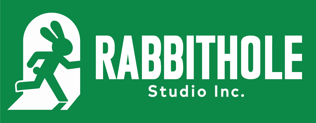 RabbitHole Studio rabbit logo